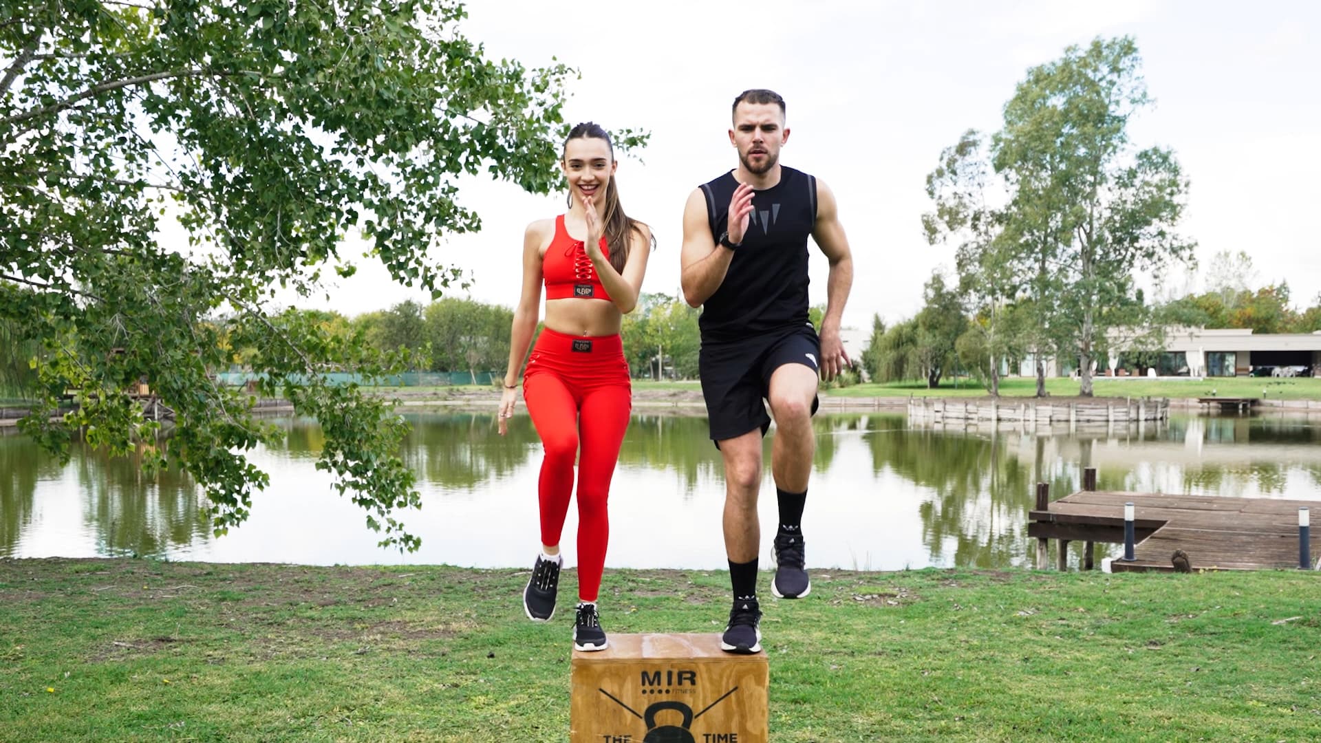 Desafío 21 días — entrenamiento en caja pliométrica al aire libre